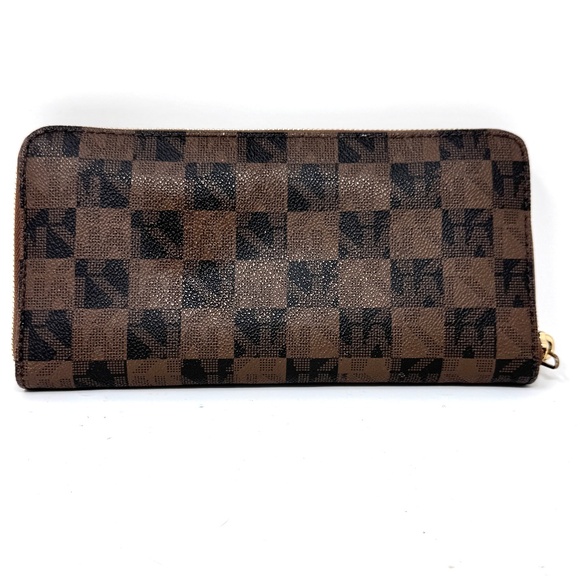 Michael Kors Jet Set Travel Continental Signature Logo Wallet - Picture 3 of 8